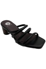 Yellow Box Women's Caspia Heeled Strappy Sandal Black
