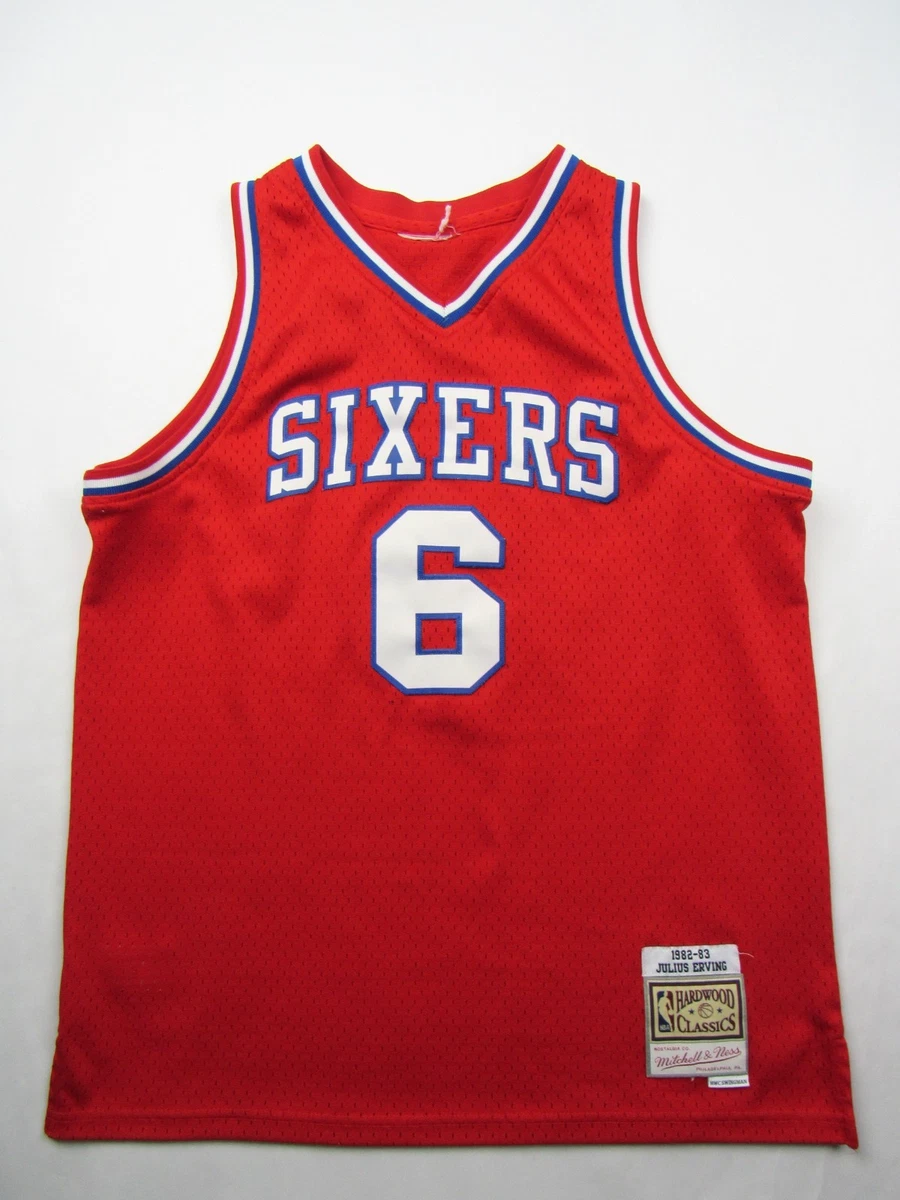 Maillot NBA Mitchell & Ness Julius Erving 76ers - Taille XXL, Rouge, Neuf Avec étiquette, Collection