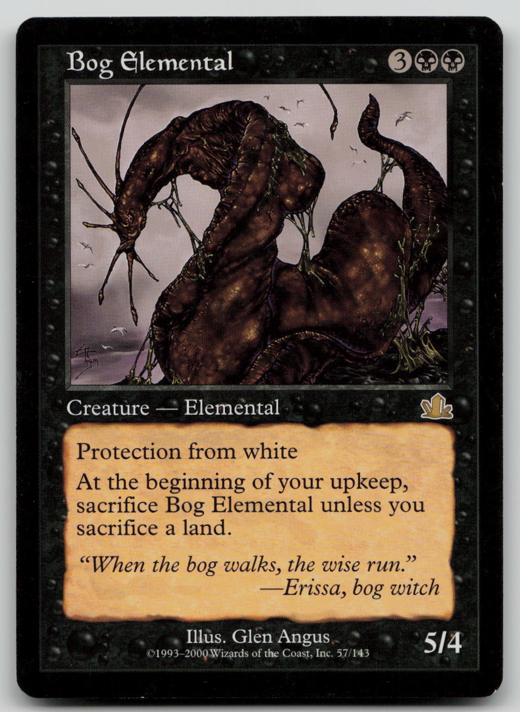 Bog Elemental #57 (LP) Prophecy PCY Magic MTG