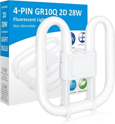 LEUCHTSTOFFLAMPE 2D 4 PIN 2 PIN 16W 28W 38W SLIM LAMPE RÖHRE ENERGIESPAREND