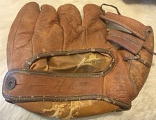 Vintage Hiawatha A25-1956 Frankie Rossetti Split Finger 2 Tunnel Web Glove
