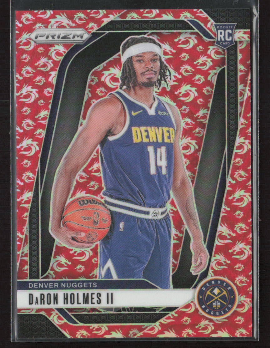 DaRon Holmes II 2024-25 Panini Prizm #235 Prizms Dragon Year /88 Denver Nuggets