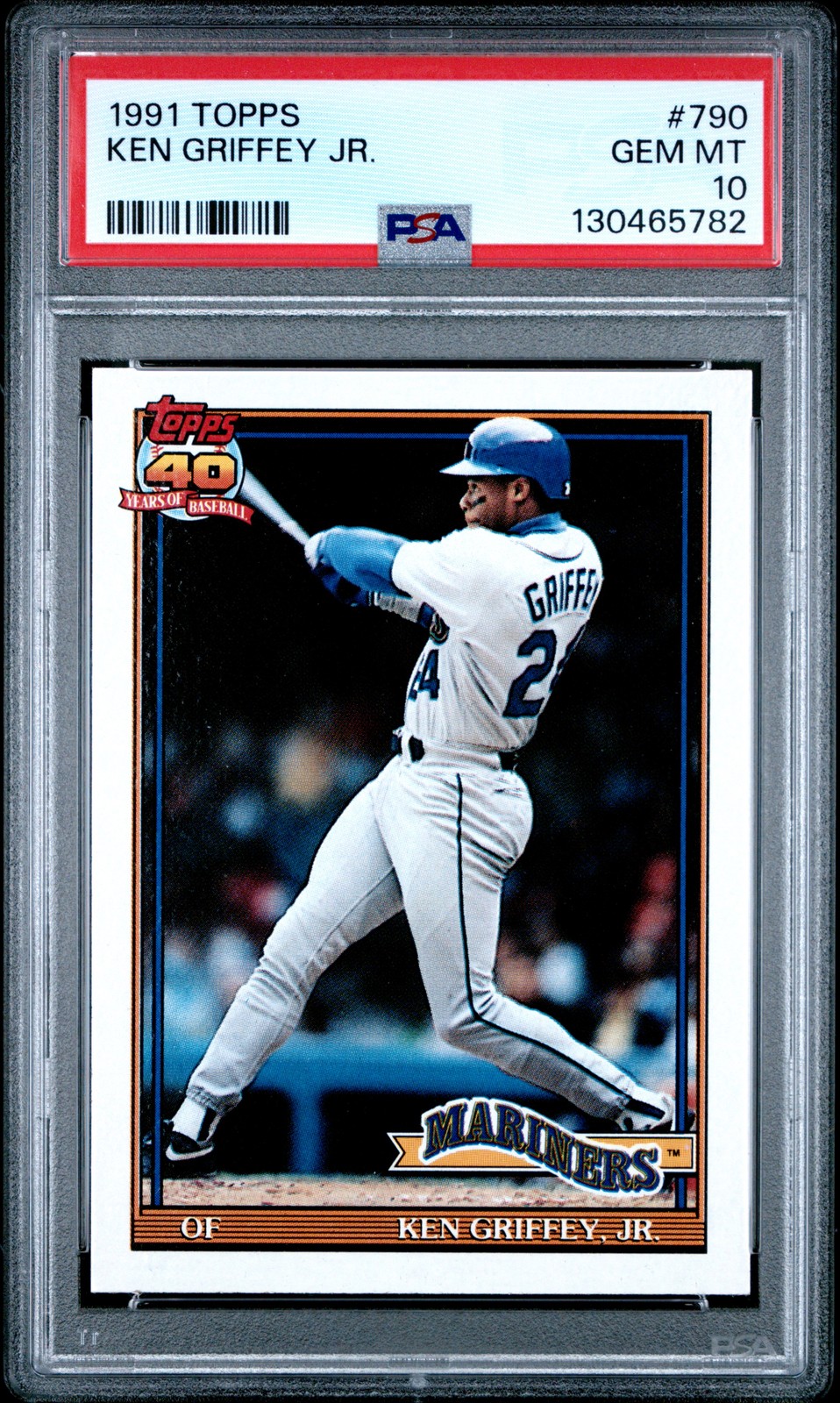 1991 TOPPS #790 KEN GRIFFEY JR. PSA 10