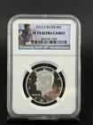 2013-S 50C Silver Kennedy Half Dollar~NGC PF70 Ultra Cameo