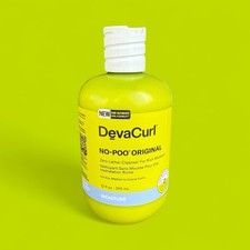 DevaCurl No-Poo Original Zero Lather Cleanser for Rich Moisture 12 oz