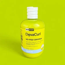 DevaCurl No-Poo Original Zero Lather Cleanser for Rich Moisture 12 oz