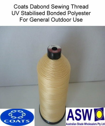 V138 /M18 COATS SEWING THREAD UV Stabilized Shade Cloth Sail - Various Colours - Picture 8 of 20