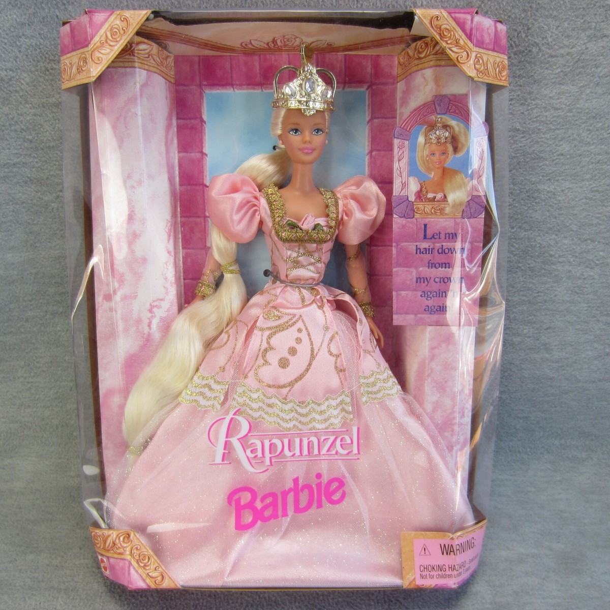 Vintage Barbie Rapunzel Doll 90s Mattel 17646 | eBay