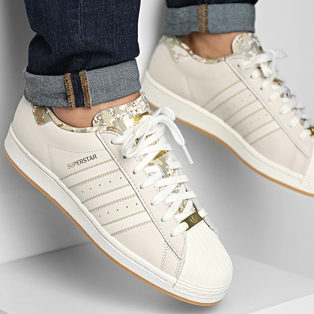 Beige adidas hotsell trainers mens