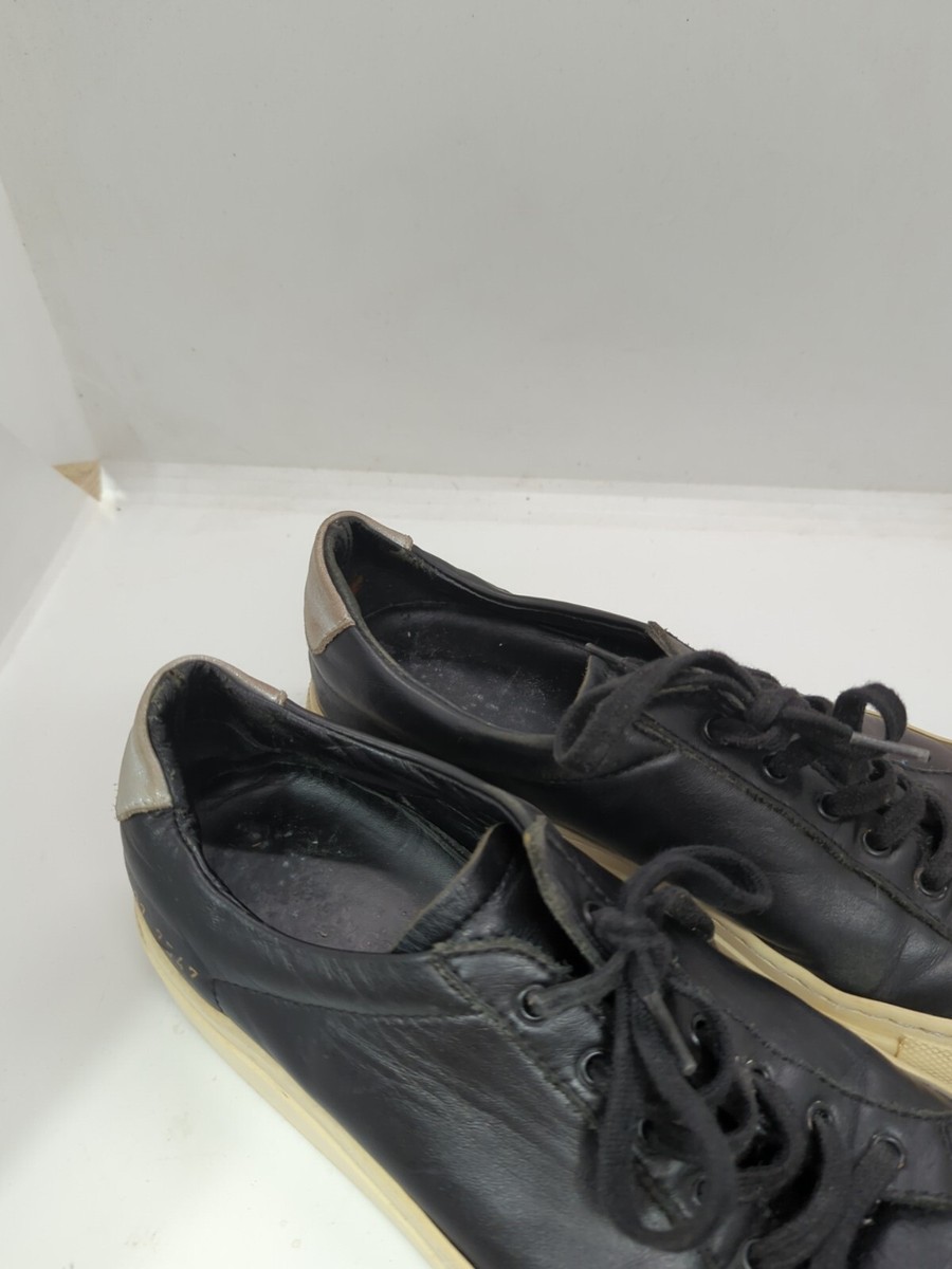 Common Projects Women's Original Achilles Black Leather