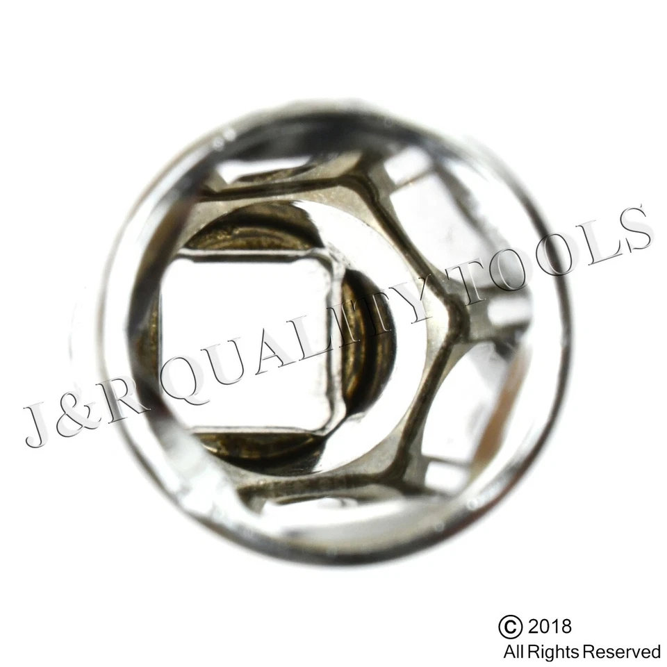 9pc 1/4" INCH DRIVE DEEP SOCKET SET SAE WITH SOCKET HOLDER  - Image 3 of 3