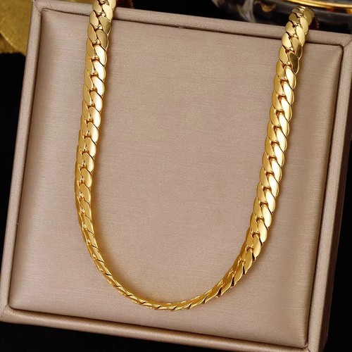 925 Sterling Silver 18K gold 5MM Necklaces chain for Men woman Boy lady fine - Picture 7 of 8