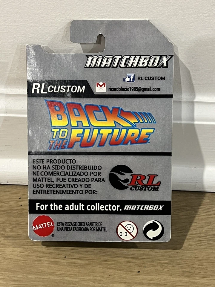 MATCHBOX CUSTOM Back To The Future Doc Brown Van - RARE MINT - RL Custom! - Image 2 of 2