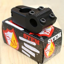 S&M BMX BIKE CHALLENGER BICYCLE STEM BLACK FIT CULT SUNDAY PRIMO ODYSSEY