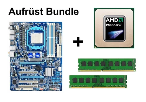 Aufrüst Bundle - Gigabyte 870A-UD3 + Phenom II X6 1090T + 4GB RAM #65279