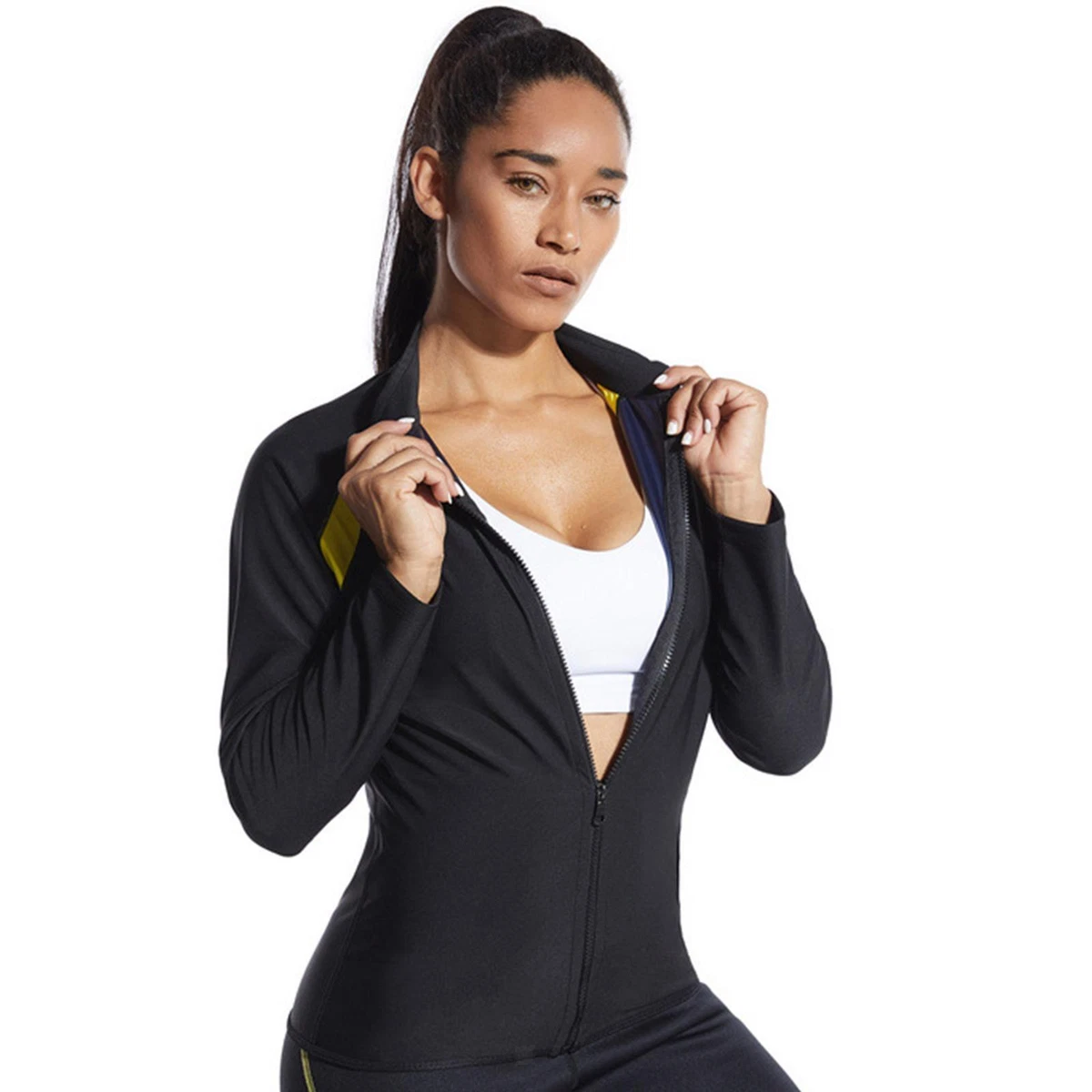 Thermal jacket for exercise sale