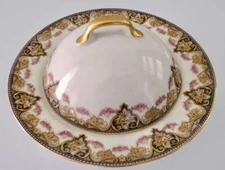 William Guerin & Co. Limoges Covered Butter Dish Made in France