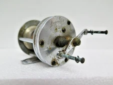 VINTAGE SHAKESPEARE 1920 WONDEREEL MODEL GA WORKS OK- FOR PARTS OR RESTORATION!