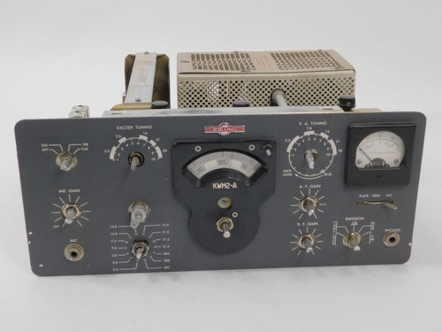 Collins KWM-2A WE Ham nadajnik-odbiornik radiowy (bez gałek kryształowych rur, nieprzetestowany) - Zdjęcie 2 z 11