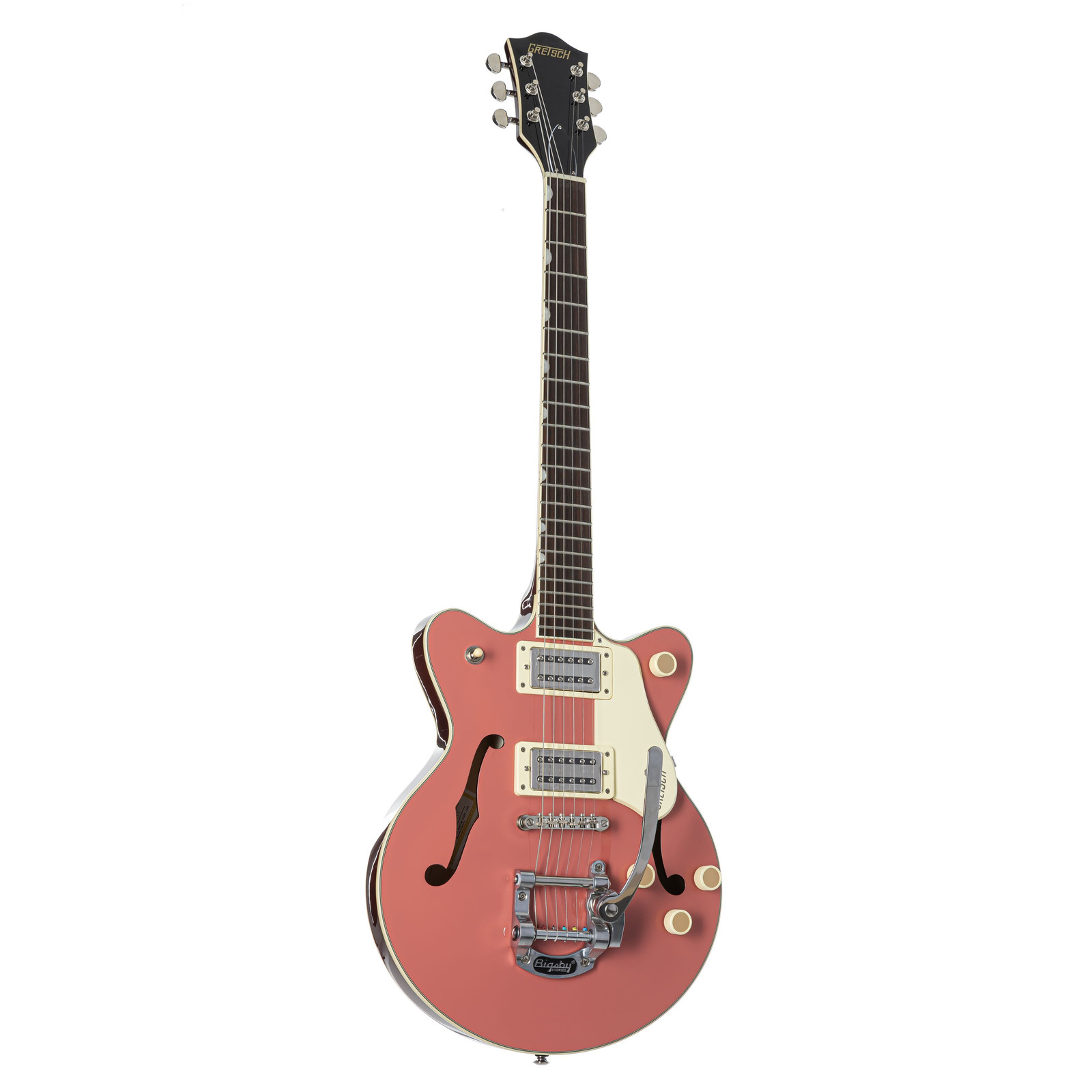 Центральный блок Gretsch G2655T Streamliner Jr с двойной отделкой из коралла Bigsby -