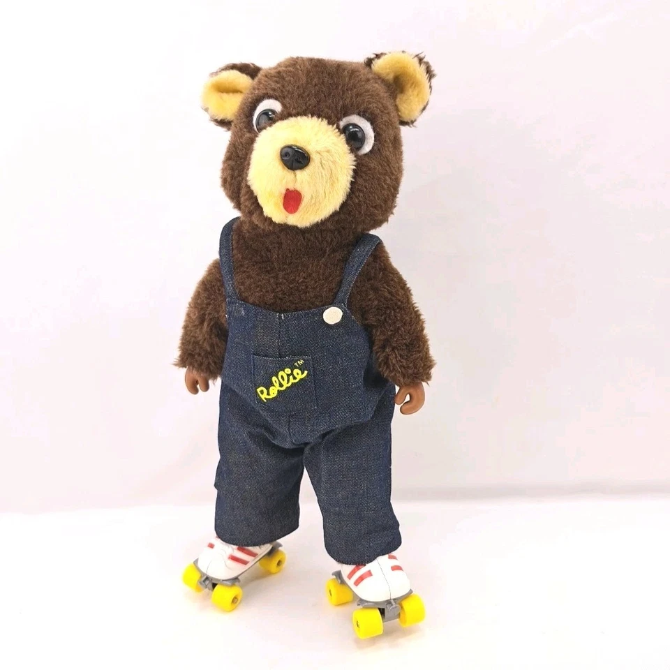 Musical Rollie the Roller Skating Bear Leader Electronic Toy Tested Works - Image 2 of 4