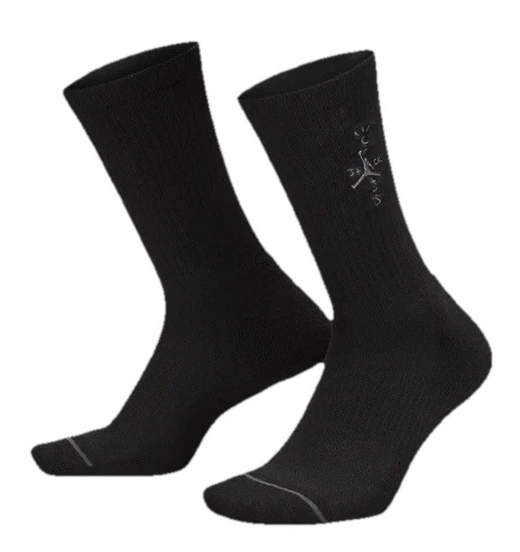 Jordan x Travis Scott Crew Sock Black - Size XL UK 11-14.5