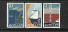 NETHERLANDS ANTILLES - SHIP PILOT SERVICE, CENT. - SET #472-4 - MNH - YR 1982