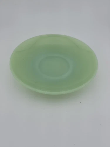 Fire King Jadeite Tea Saucer Plate Green Anchor Hocking Glass Vintage #4