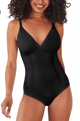 Nwt Bali  Ultimate Smoothing Firm Control Bodysuit DFS105 Medium Black $70