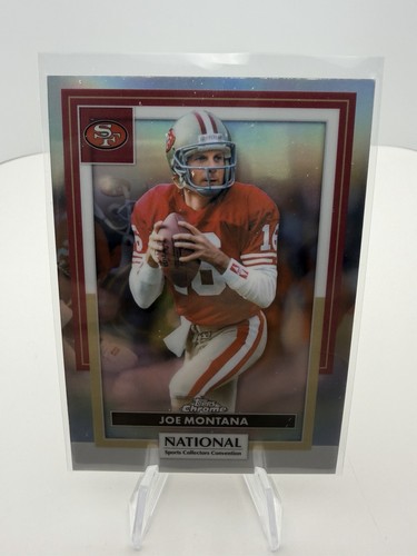 2026 Topps Chrome National NSCC JOE MONTANA NFL-25