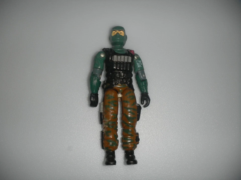 1986 Beach Head v1 Figure Vintage G.I. GI Joe 3.75 ARAH *Complete BROKEN READ* - Image 3 of 4