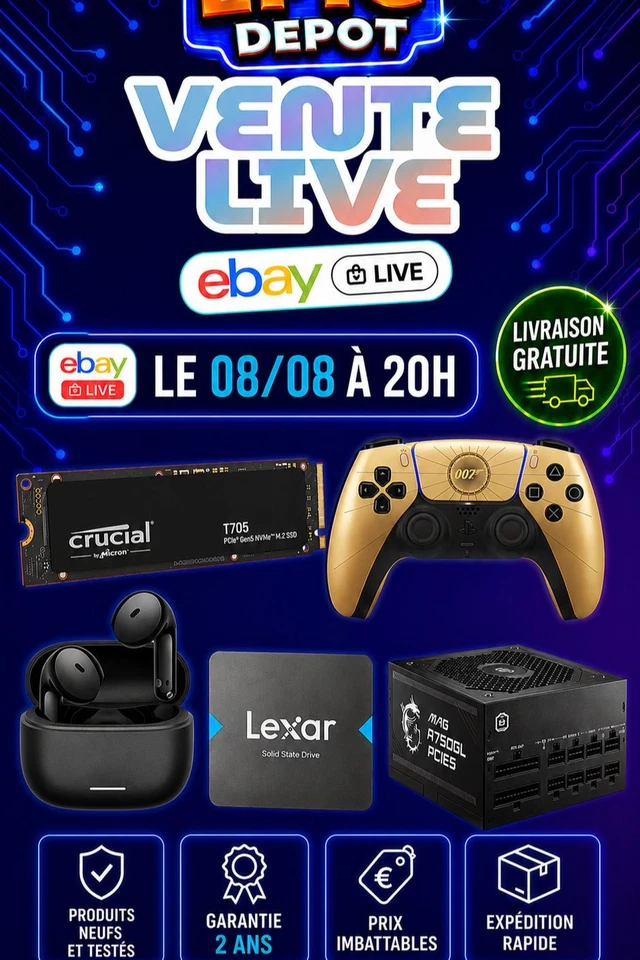 VENTE HIGH TECH INFORMATIQUE EXCEPTIONNELLE !