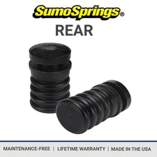 SuperSprings Rear SumoSpring Helper Springs Pair for 07-25 Jeep Wrangler Lifted