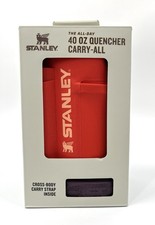 STANLEY All Day Quencher Carry All bag for 40 oz Tumbler with Handle Orange New