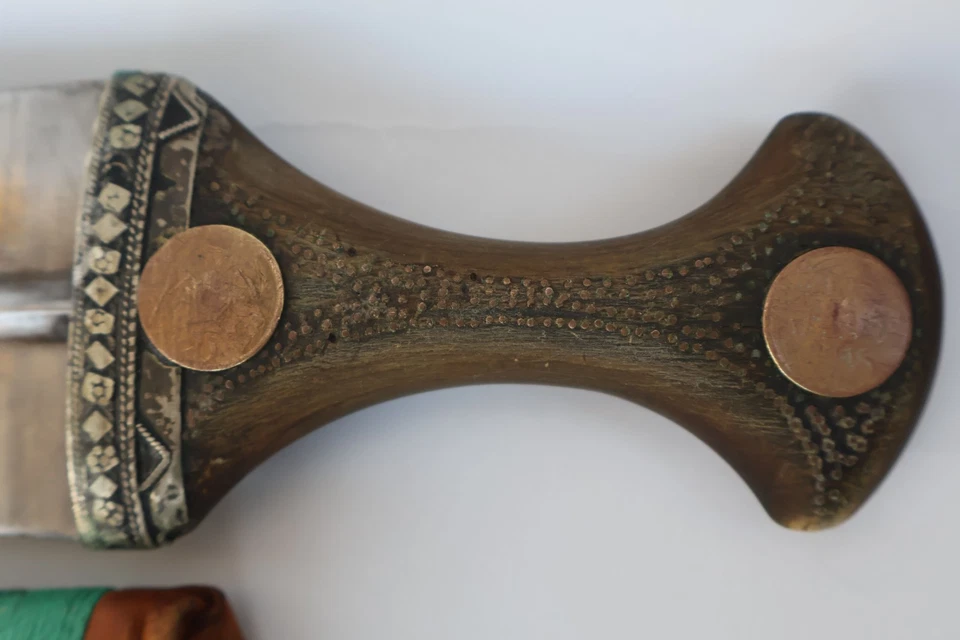 Daga yemení antigua original, daga yemení única Foto 4 de 4