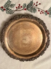 Vintage 14" Wilcox International Silver Co. Plate Platter Tray #3471 !