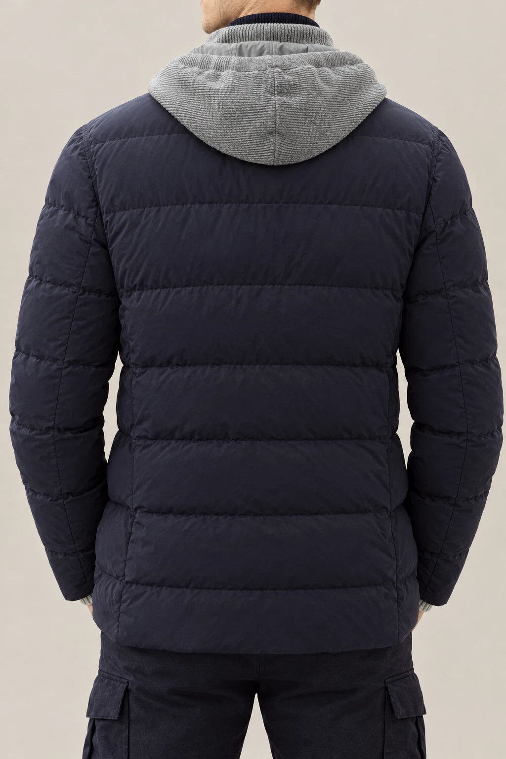 BRUNELLO CUCINELLI MEN'S NAVY QUILTED JACKET MSRP $6595 (XL) image 2