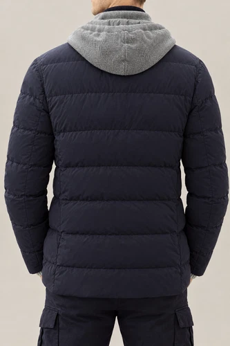 BRUNELLO CUCINELLI MEN'S NAVY QUILTED JACKET MSRP $6595 (XL) image 2