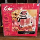 Vintage Coca Cola Retro Juke Box Shaped Ceramic Cookie Jar 2000 Gibson