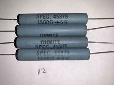 Multiple values instock OHMITE 40F 10W Wirewound Resistors 5 PIECE