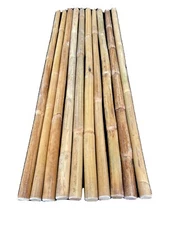 Escrima Kali Arnis Multi Node Sticks Plain Rattan W/skin 28” 10 Sticks (5 pair)