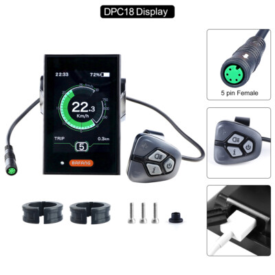 BAFANG LCD Display Extension Cable BBS01 BBS02 BBSHD Mid Drive Motor Kit 56cm