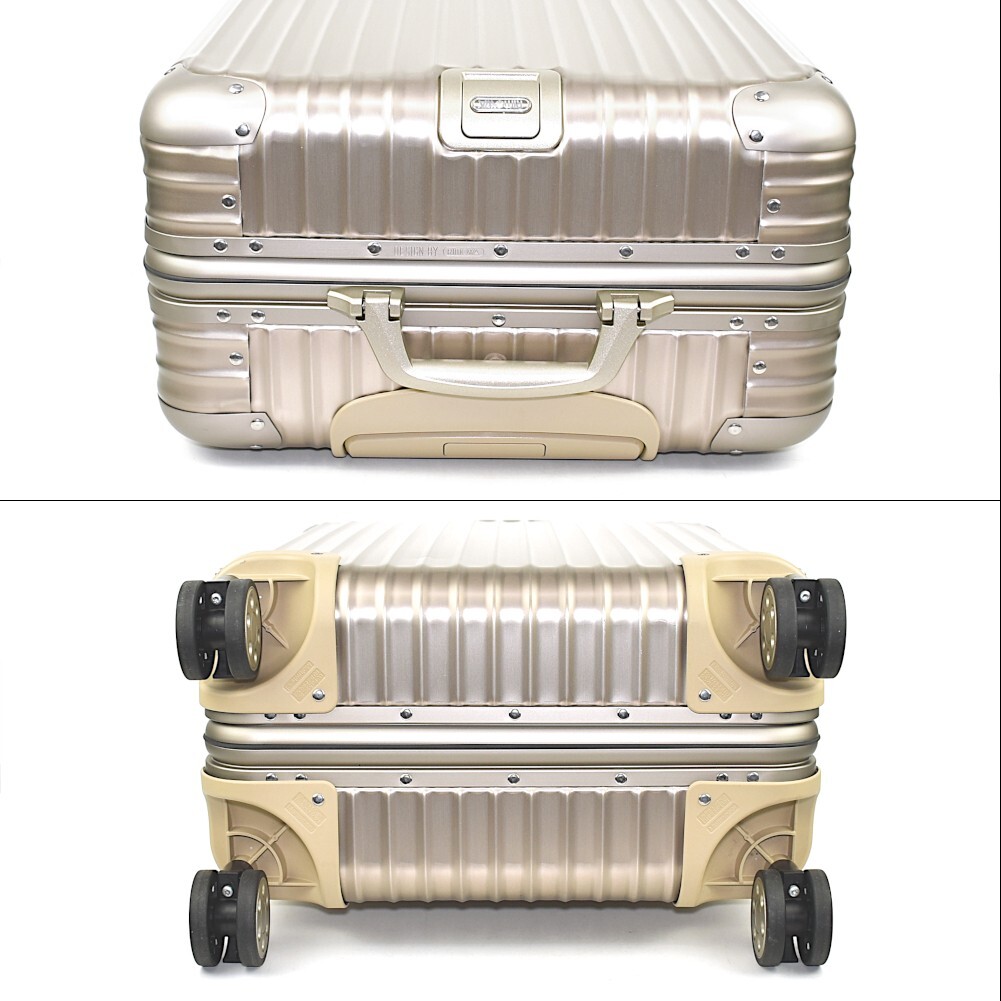 Rimowa Topas 45L Titanium Gold 4-wheels Carry Case Suitcase 923.56