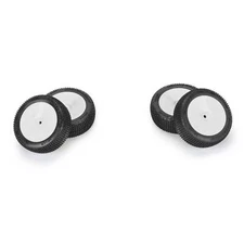 Pro-Line PRO1031713 1/14 Hole Shot 3.0 Buggy Tires MTD Velocity White Wheels 12m