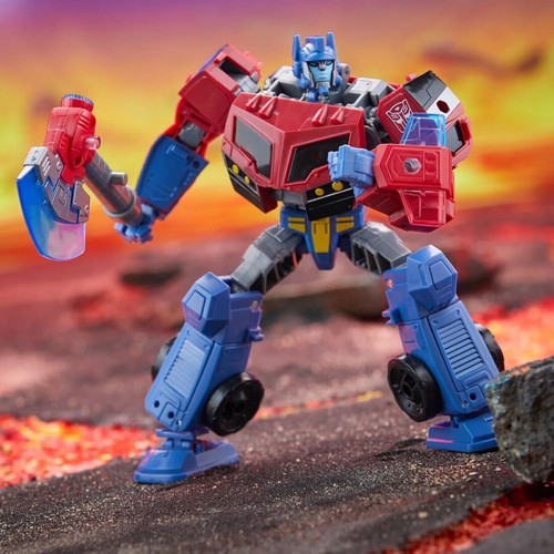 Transformers Legacy United Voyager Class Animated Universe Optimus Prime Figure - Picture 7 of 14