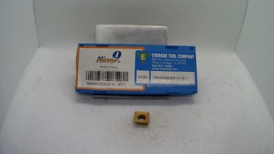 5 Inserts) Everede Tool Nine9- N9GX090308 NC9071 Milling Insert