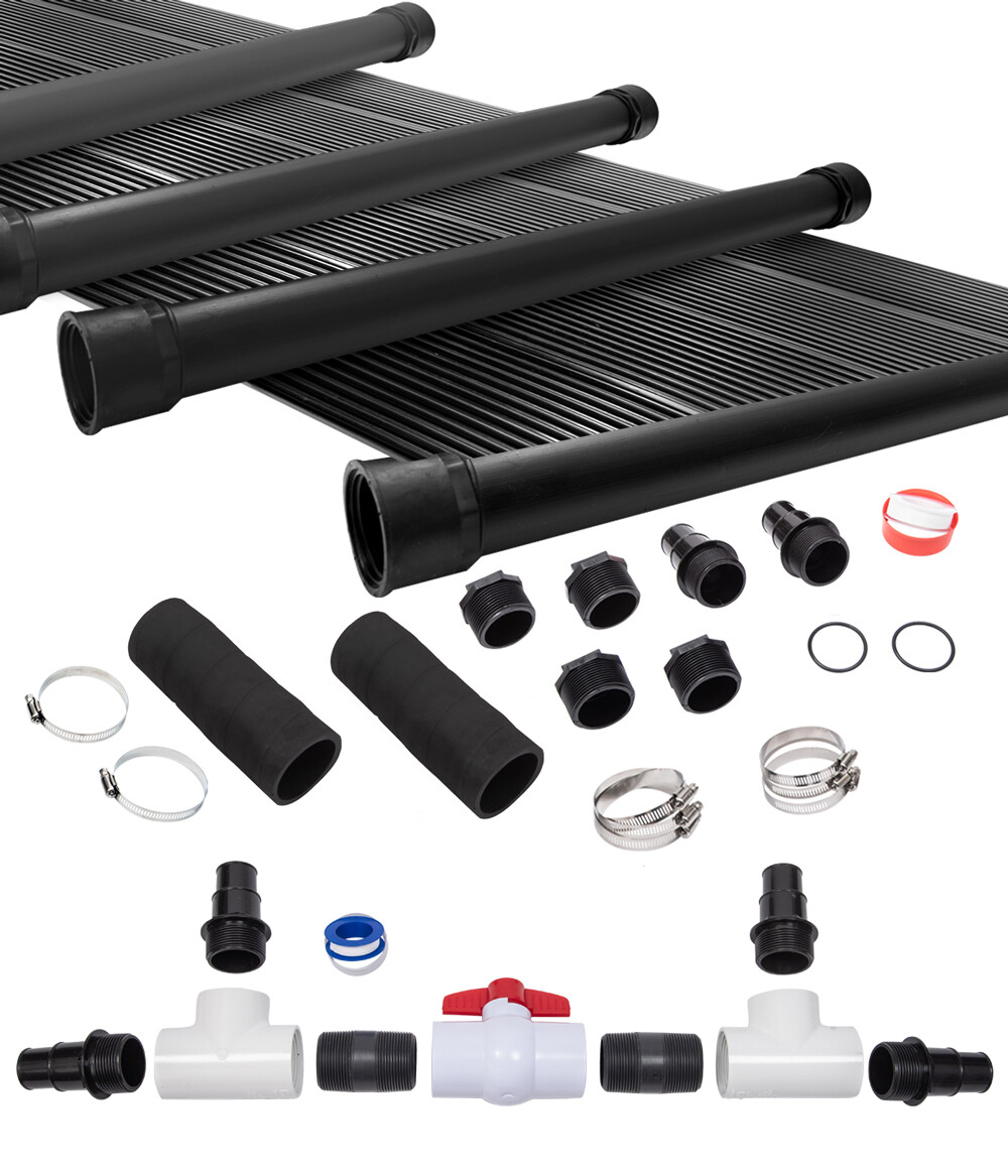 3-2'X20' SunQuest Solar Swimming Pool Heater System with Diverter Kit  620009661042 | eBay