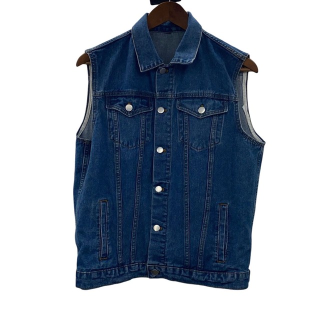 Denim Vest Unbranded No Size -See Measurements