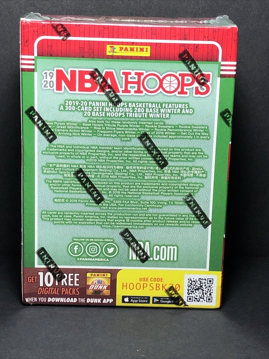 2019-20 Panini NBA Hoops Holiday Winter Blaster Box (1 Auto Or 
