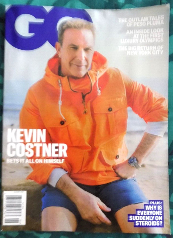 KEVIN COSTNER - BETS IT ALL ON HIMSELF - GQ MAGAZINE